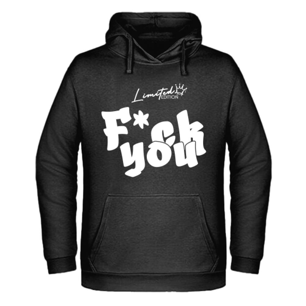 F*ck you – Limited Edition bluza męska z kapturem