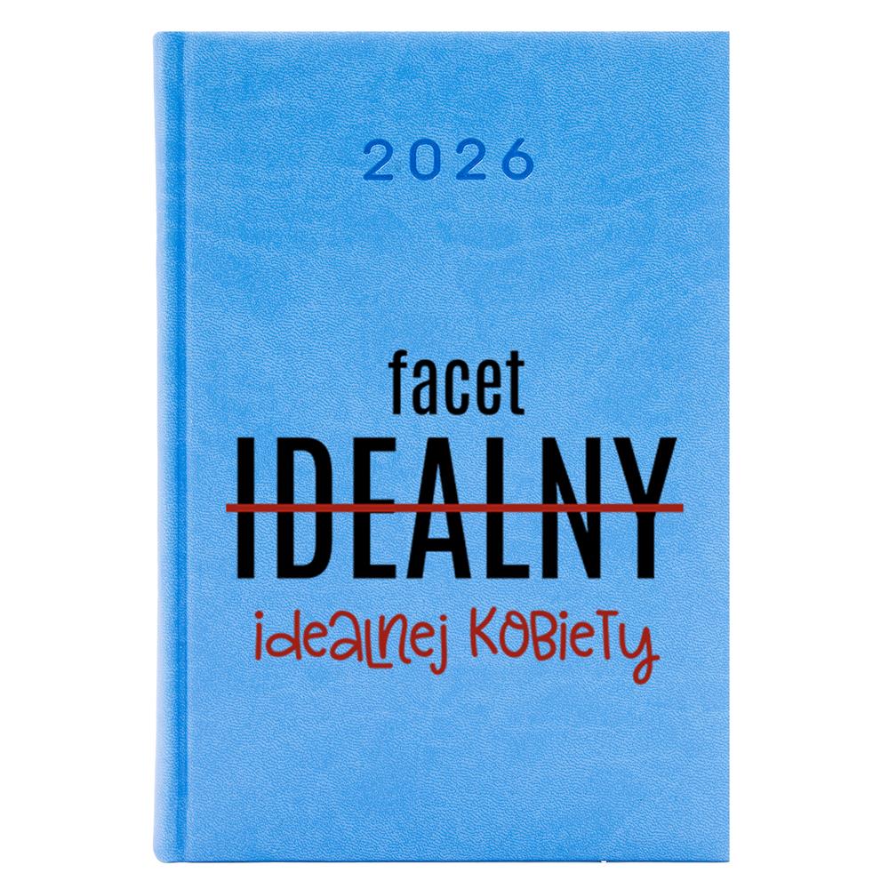 Facet idealnej kobiety kalendarz książkowy a5 2026