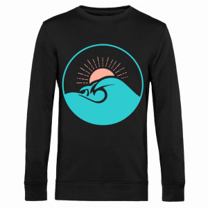 Fala i zachód słońca