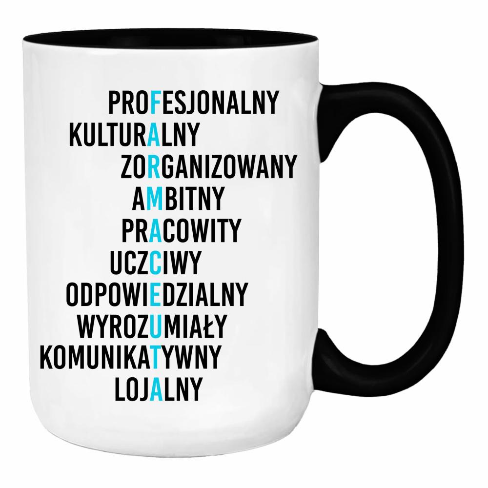 Farmaceuta znaczenie duży kubek ucho kolor kolor czerwony latte