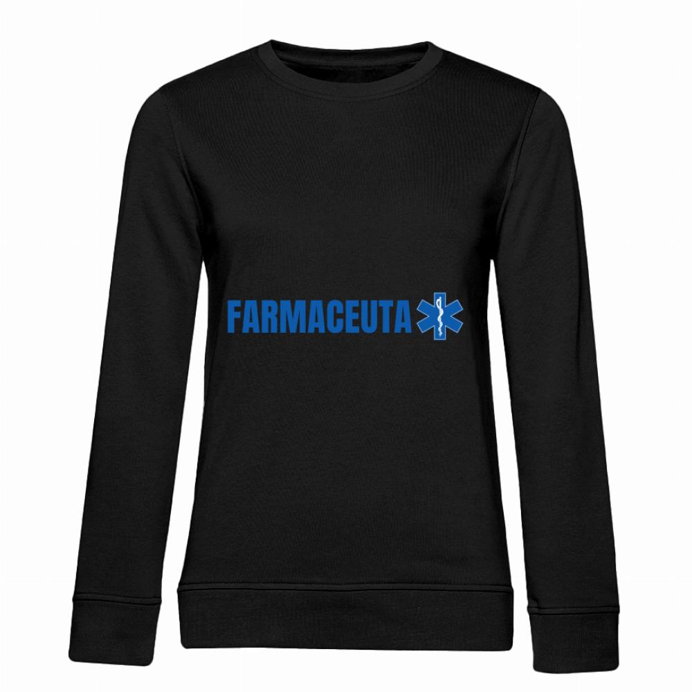 Farmaceuta bluza damska bez kaptura kolor biały