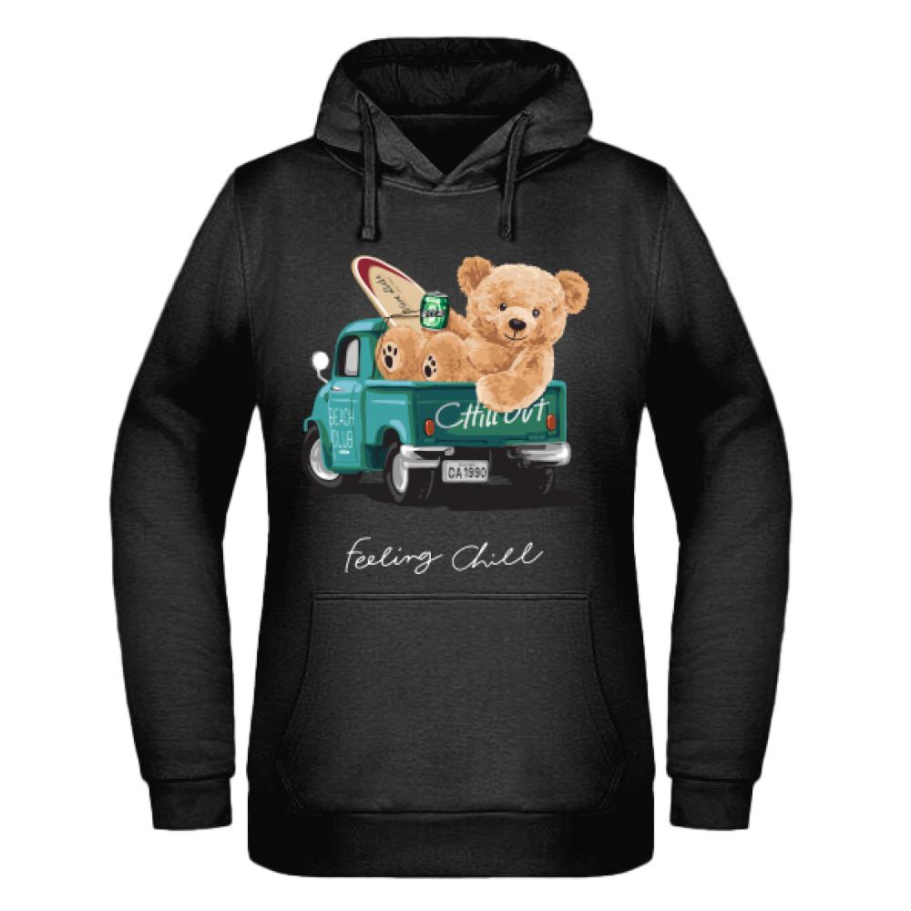 Feeling Chill bluza damska z kapturem