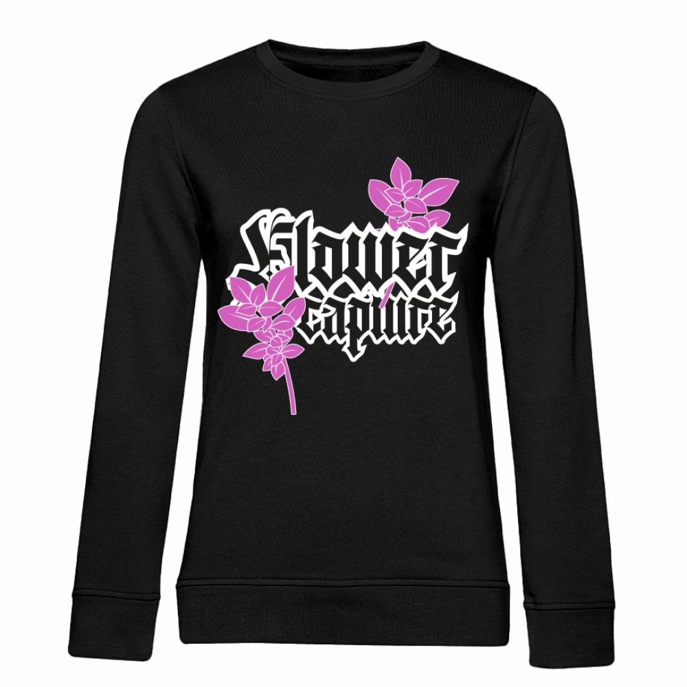 Flower Capture bluza damska bez kaptura