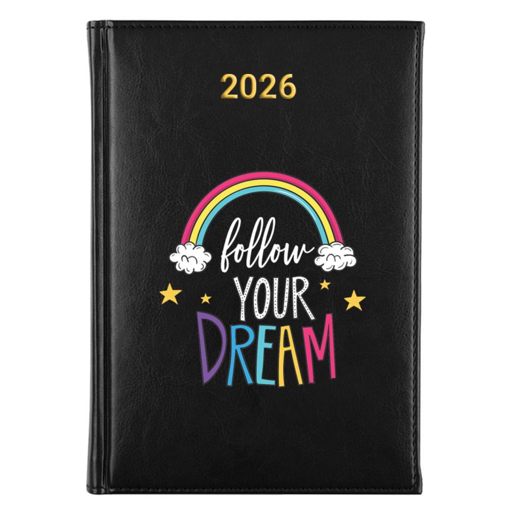 Follow Your Dream kalendarz książkowy a5 2026