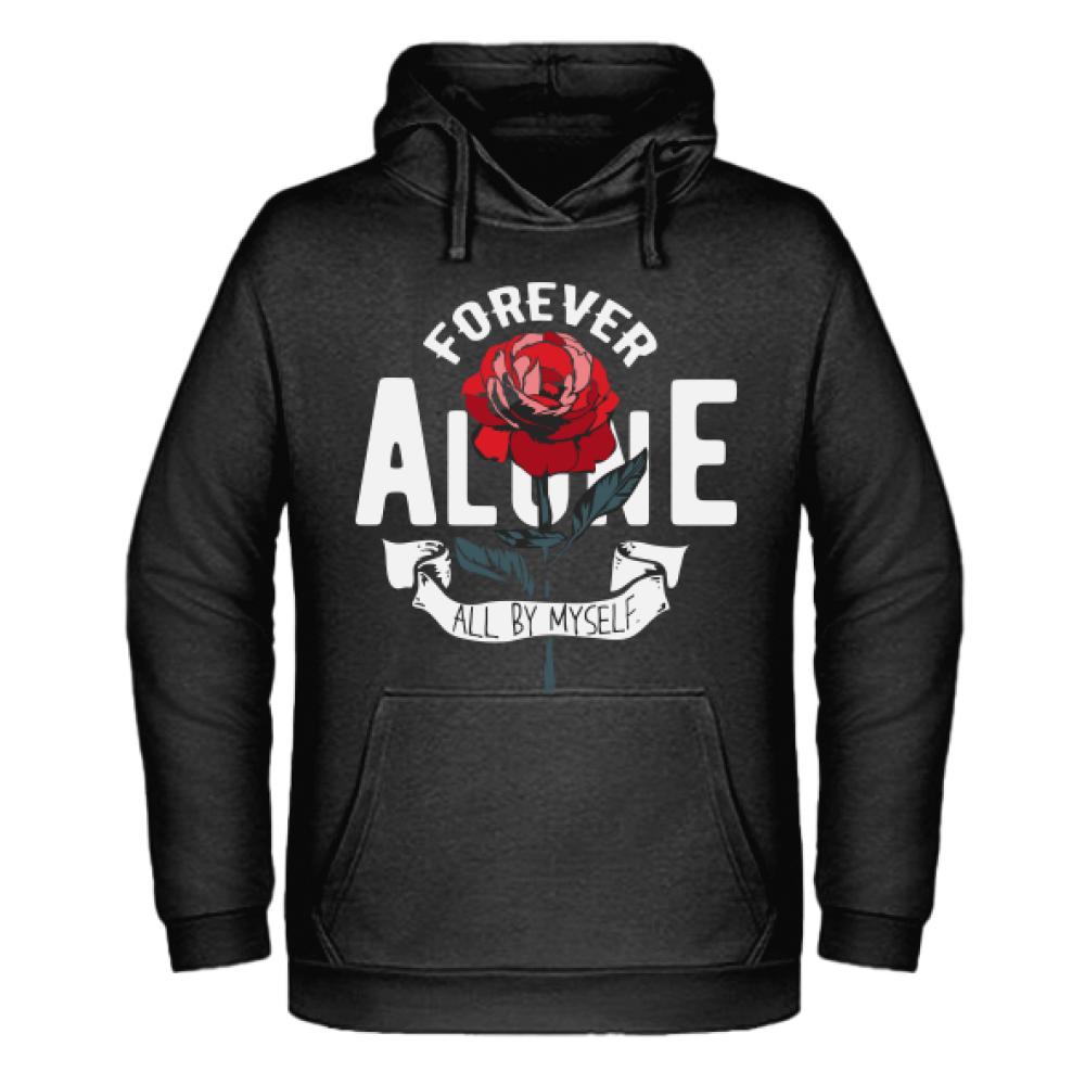 Forever Alone 1 bluza męska z kapturem