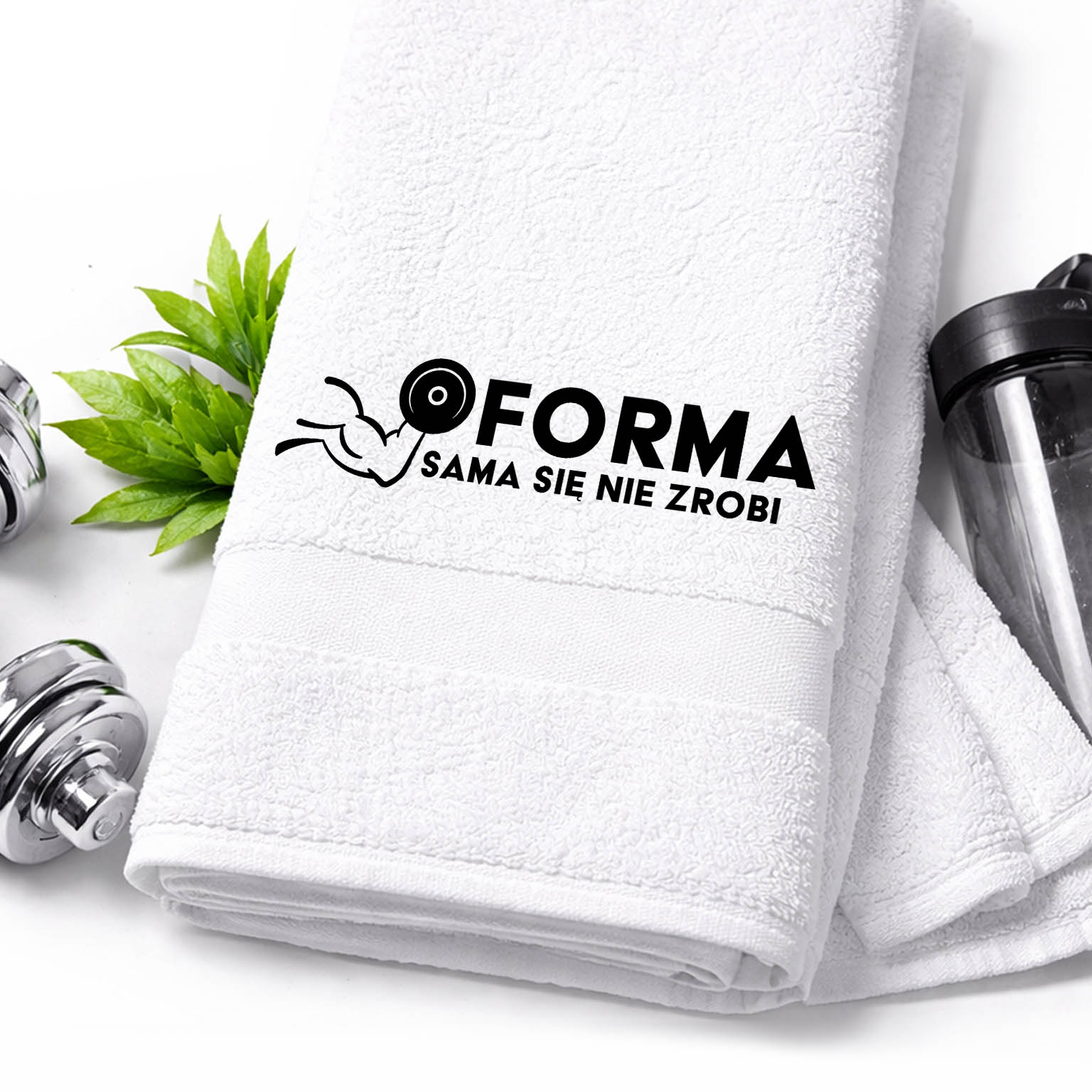 FORMA SAMA SIĘ NIE ZROBI ręcznik fitness