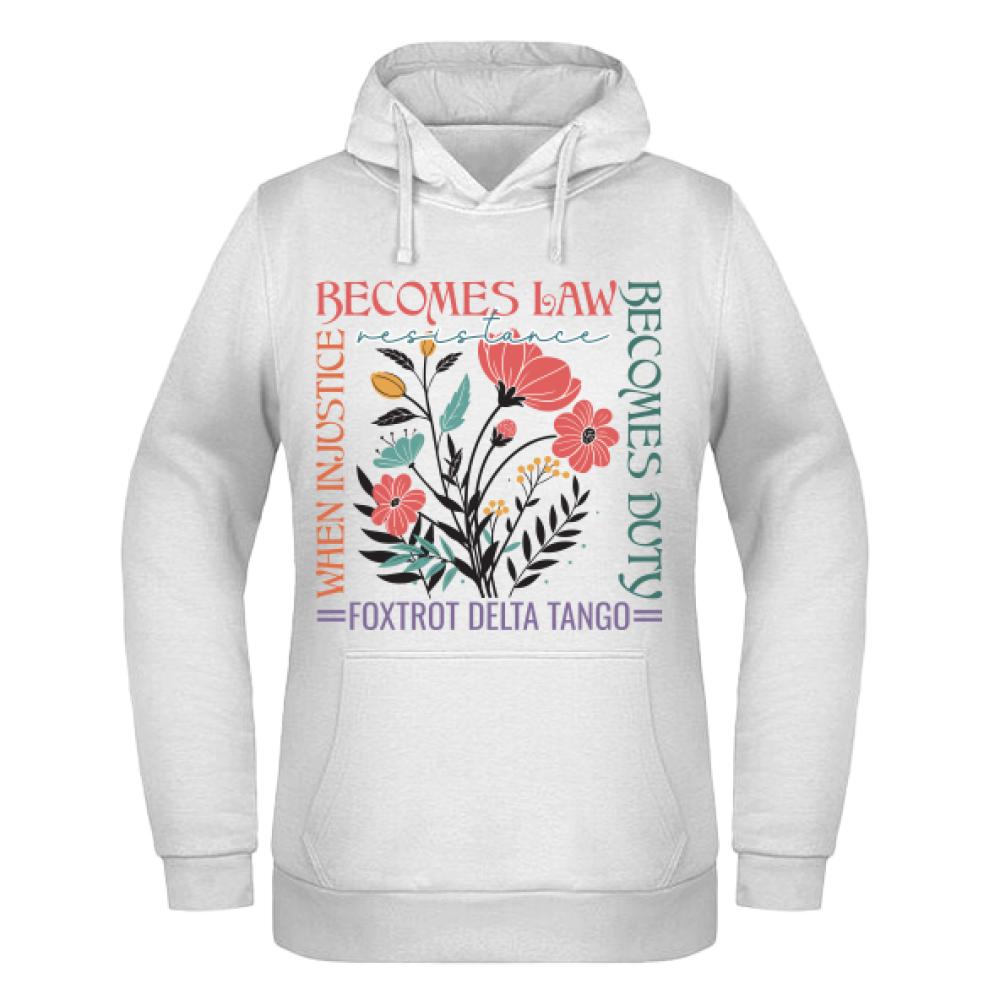 Foxtrot Delta Tango bluza damska z kapturem