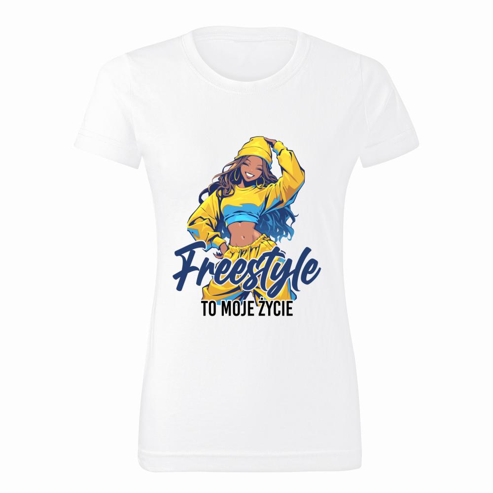 Freestyle to moje życie koszulka damska