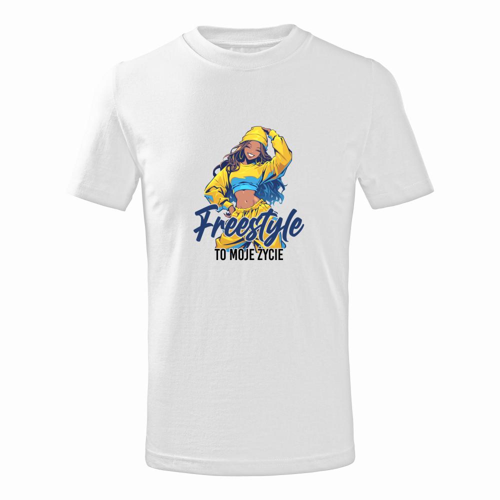 Freestyle to moje życie koszulka junior
