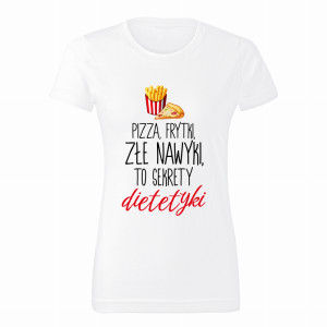 Frytki, pizza i odrobina humoru