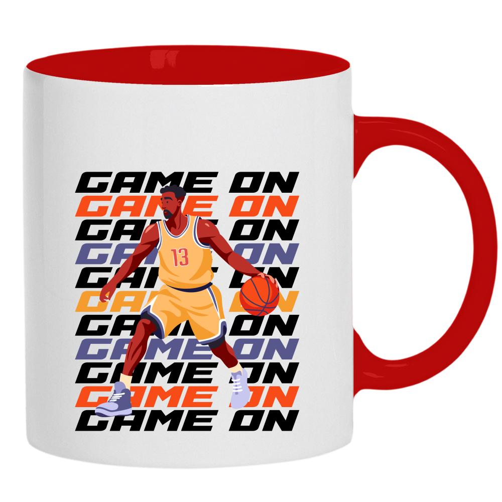 GAME ON GAME ON GAME ON kubek ucho kolor