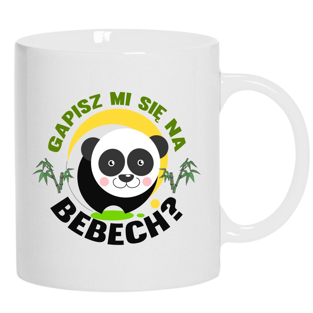 Gapisz mi się na Bebech kubek ucho kolor kolor biały