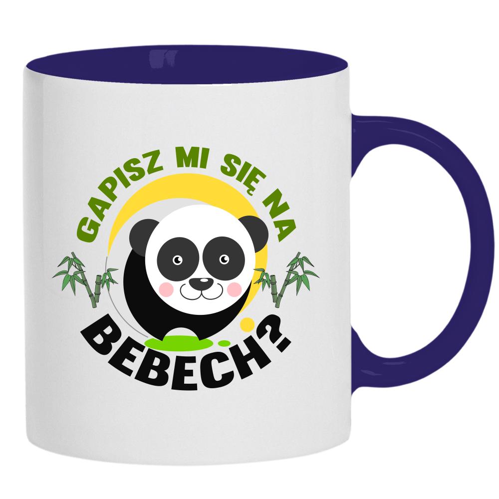 Gapisz mi się na Bebech kubek ucho kolor kolor navy