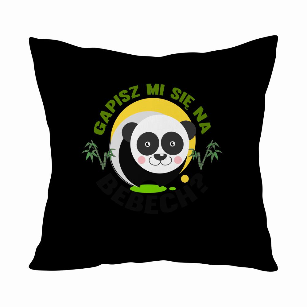 Gapisz mi się na Bebech poduszka kolor różowy