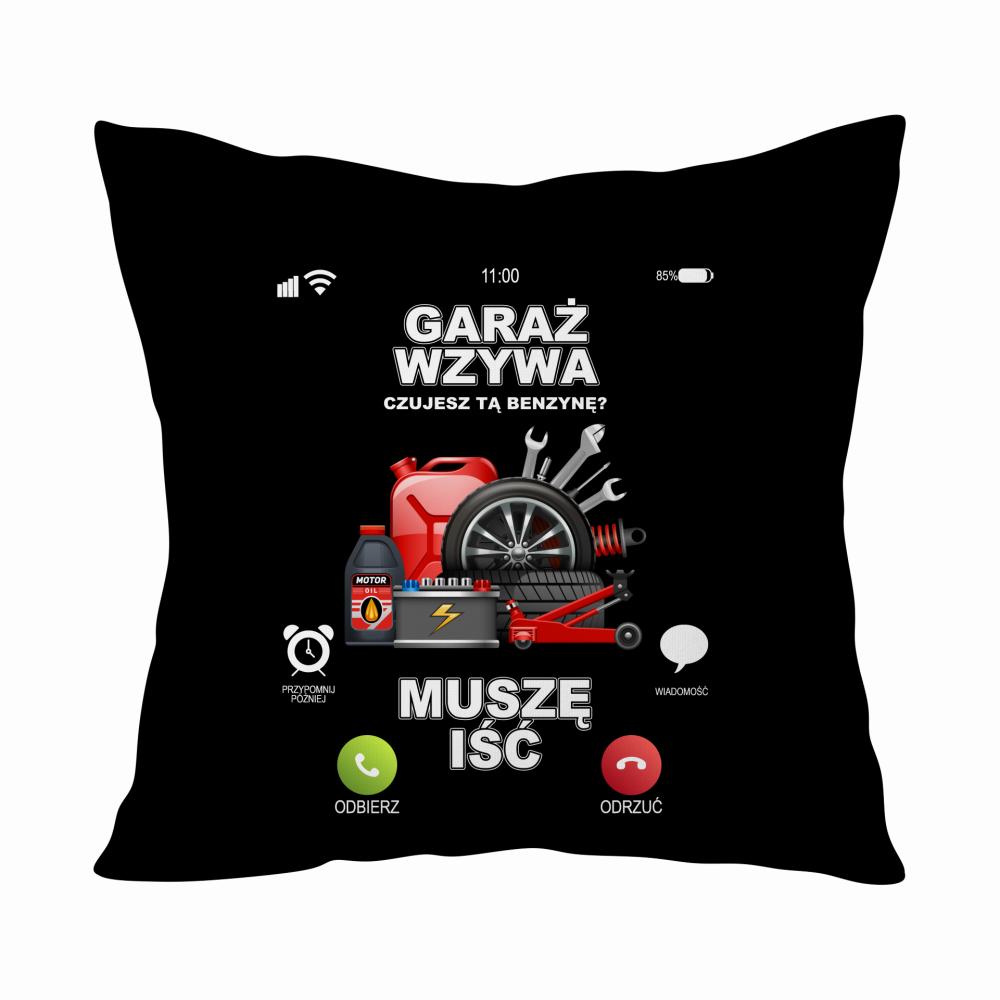 Garaż Wzywa Muszę Iść 2 poduszka