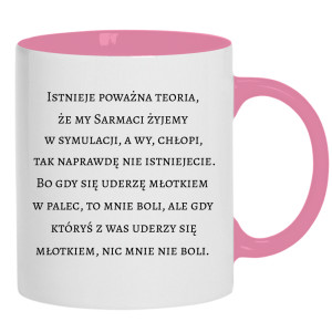 Gdy uderzę się młotkiem w palec, to mnie boli