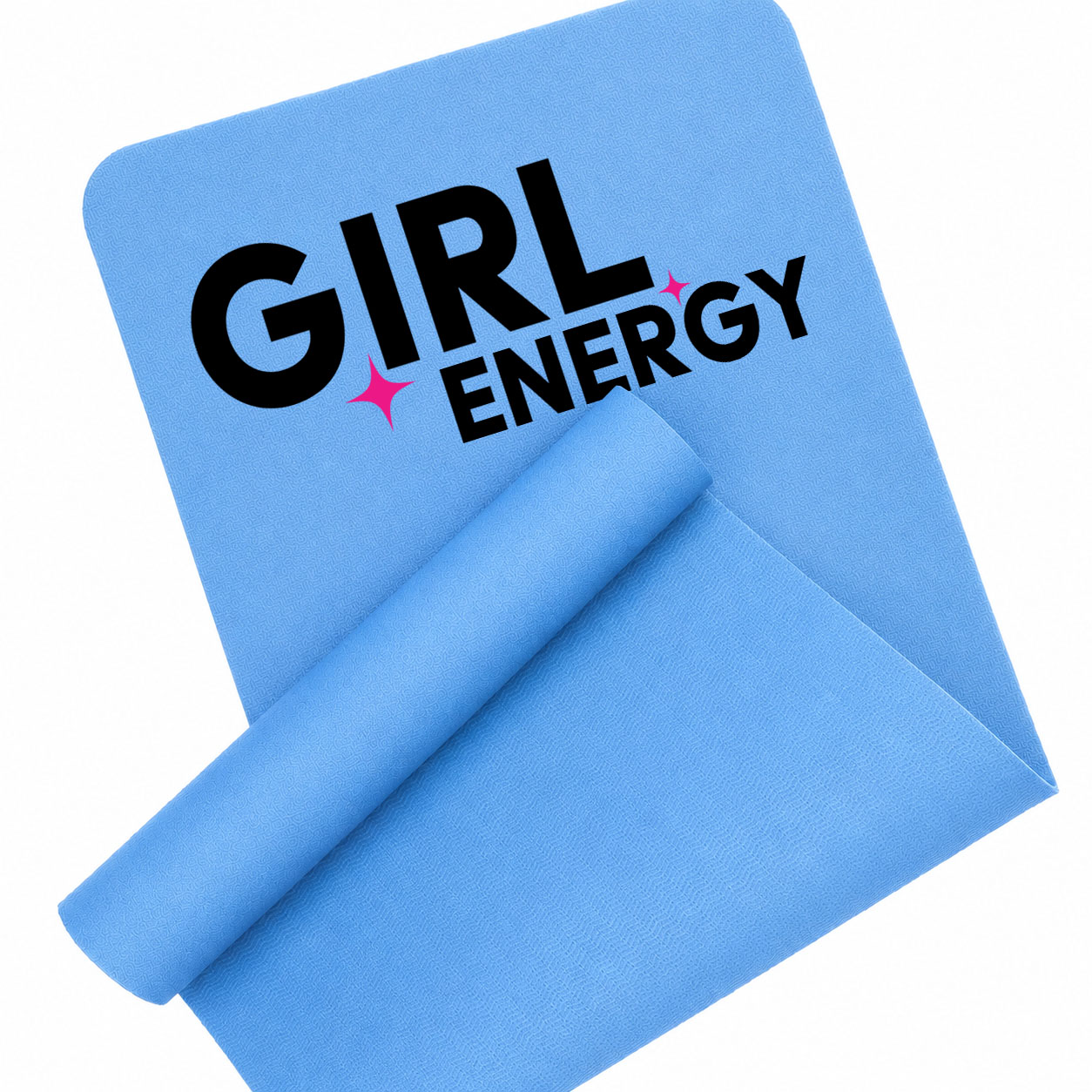 Girl energy 2 mata piankowa do ćwiczeń kolor błękitny mata