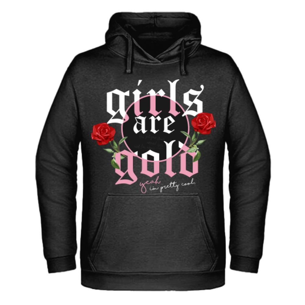 Girls are gold 1 bluza męska z kapturem