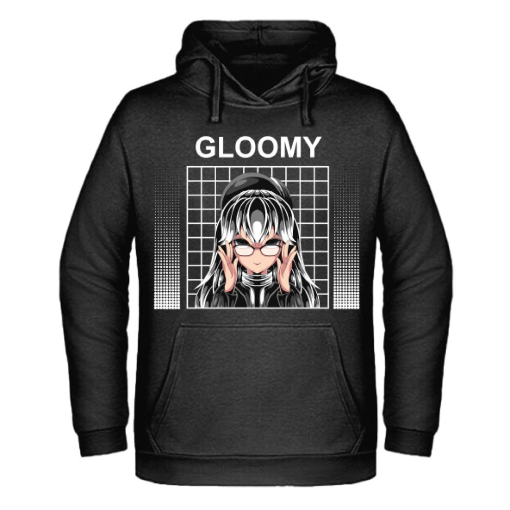 GLOOMY1 bluza męska z kapturem