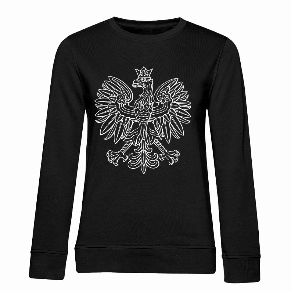 Godło Polski Orzeł 2 bluza damska bez kaptura
