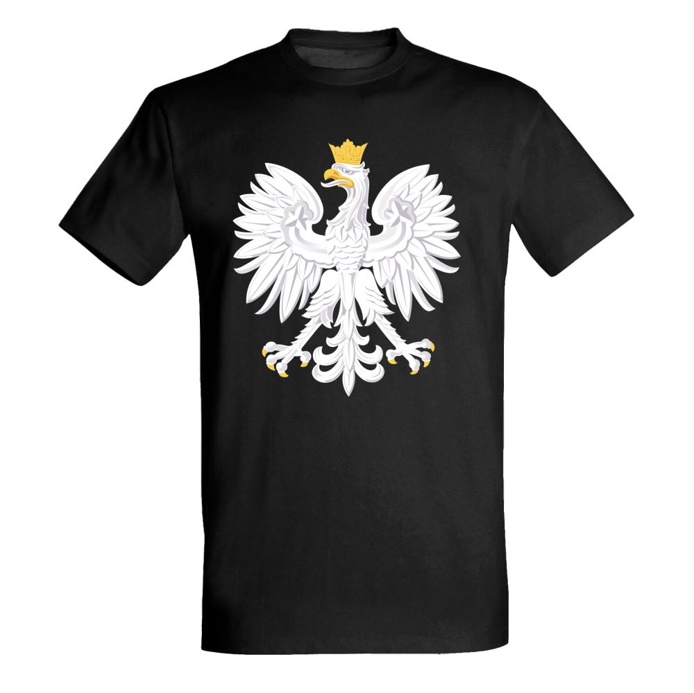 Godło Polski Orzeł koszulka męska