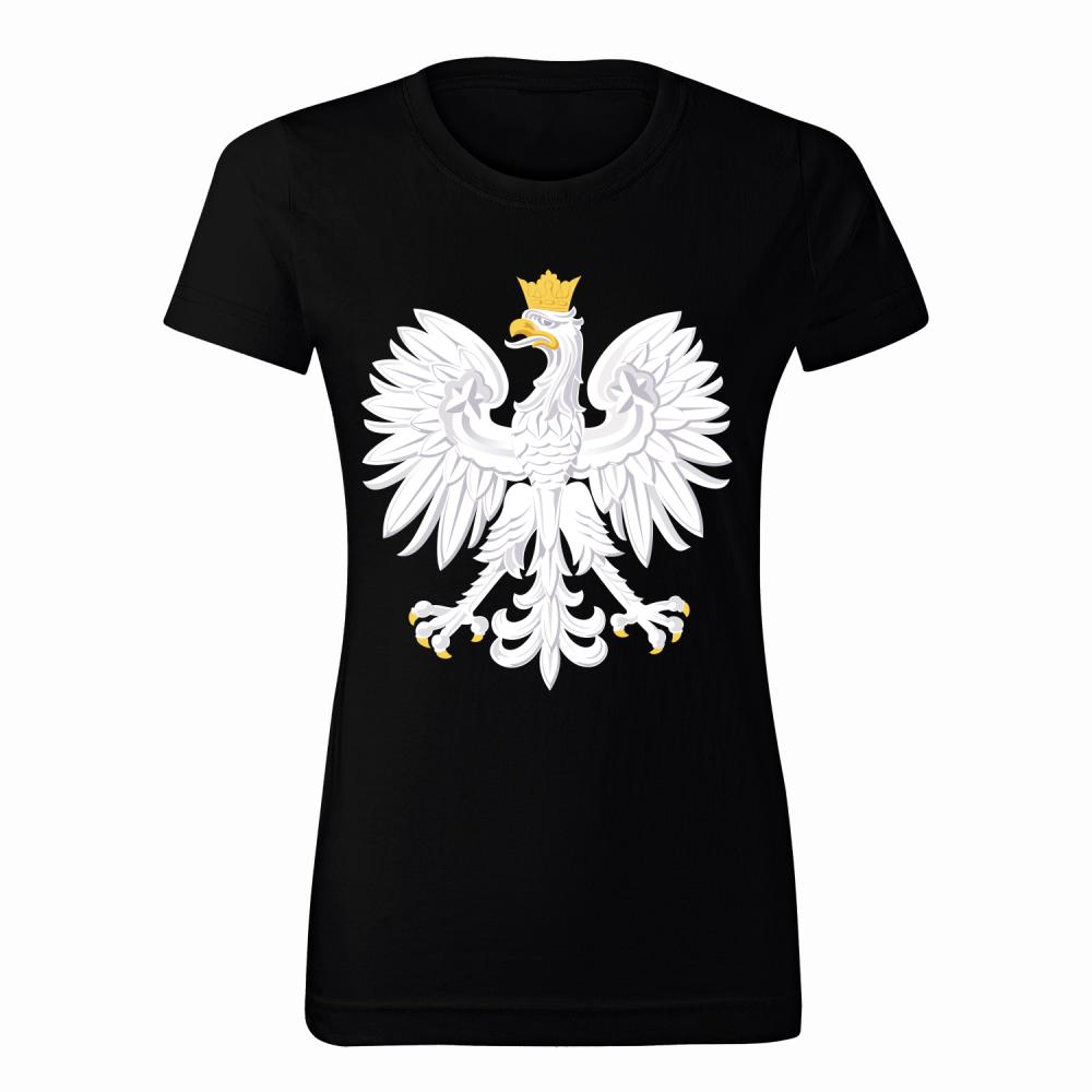 Godło Polski Orzeł koszulka damska