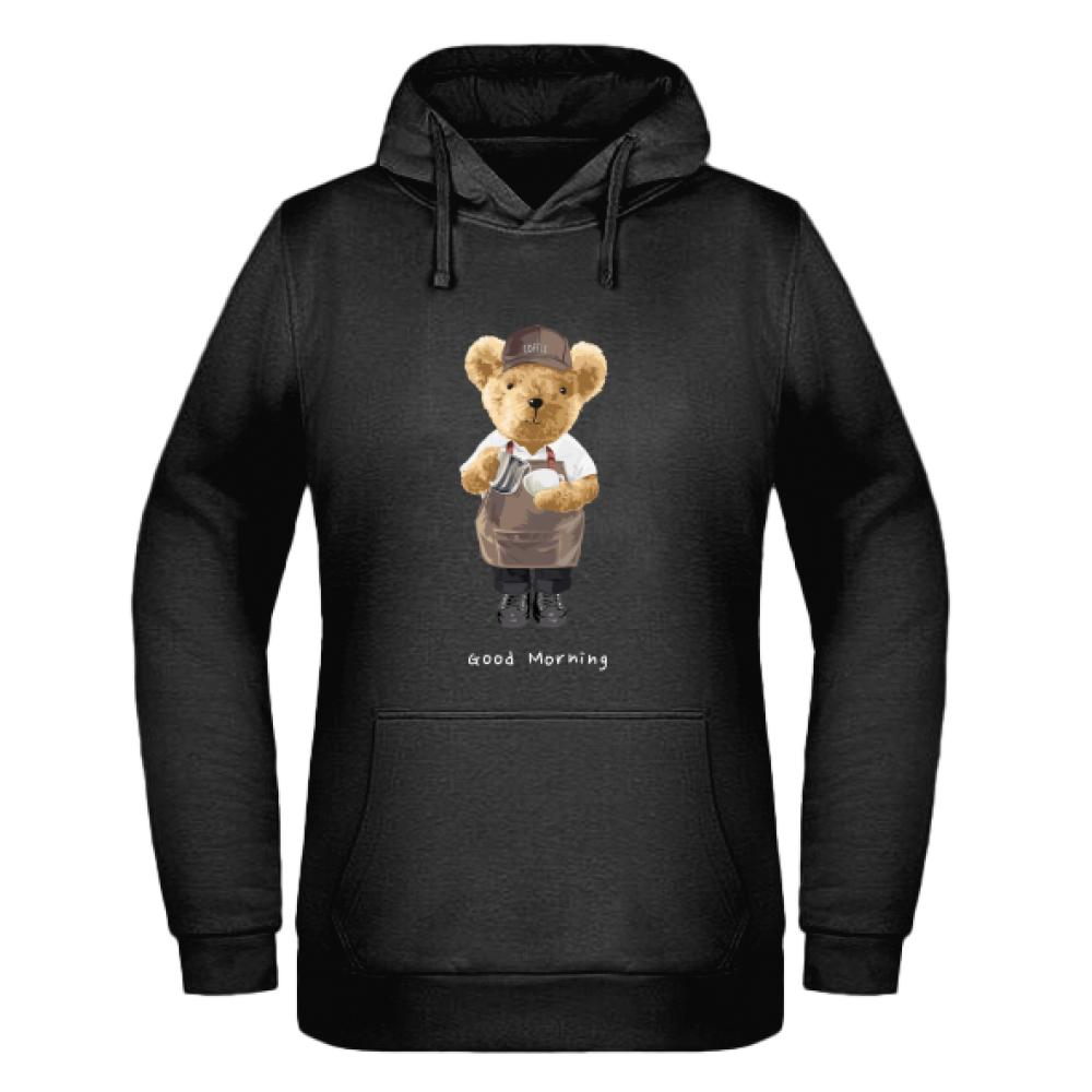 Good Morning bluza damska z kapturem