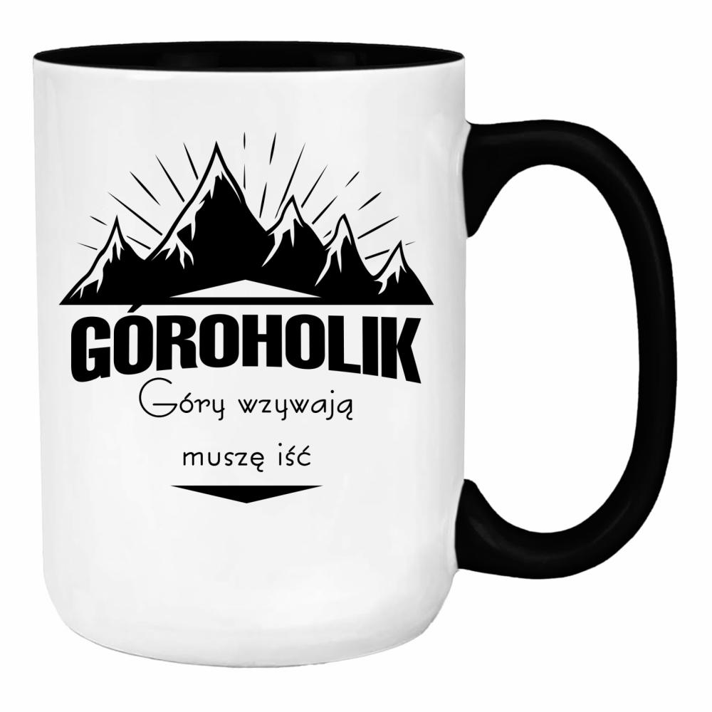 Góroholik – Góry wzywają, muszę iść duży kubek ucho kolor kolor pink