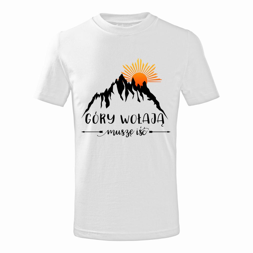 GÓRY WOŁAJĄ MUSZE IŚĆ koszulka junior