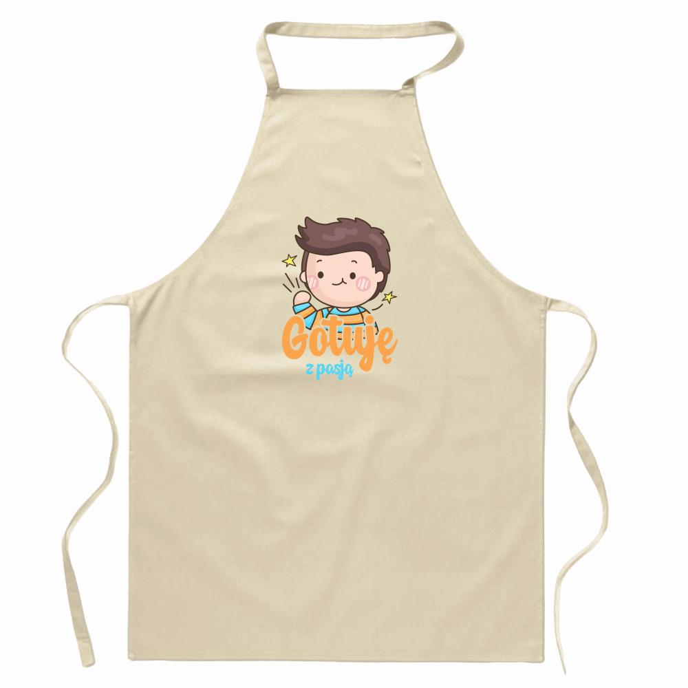 Gotuję z pasją 2 fartuch dziecięcy