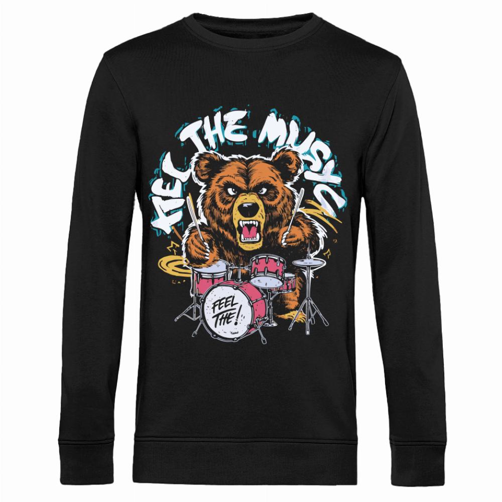 GRAFFITI BEAR 2 bluza męska bez kaptura