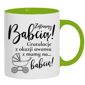Gratulacje awansu z mamy na babcię