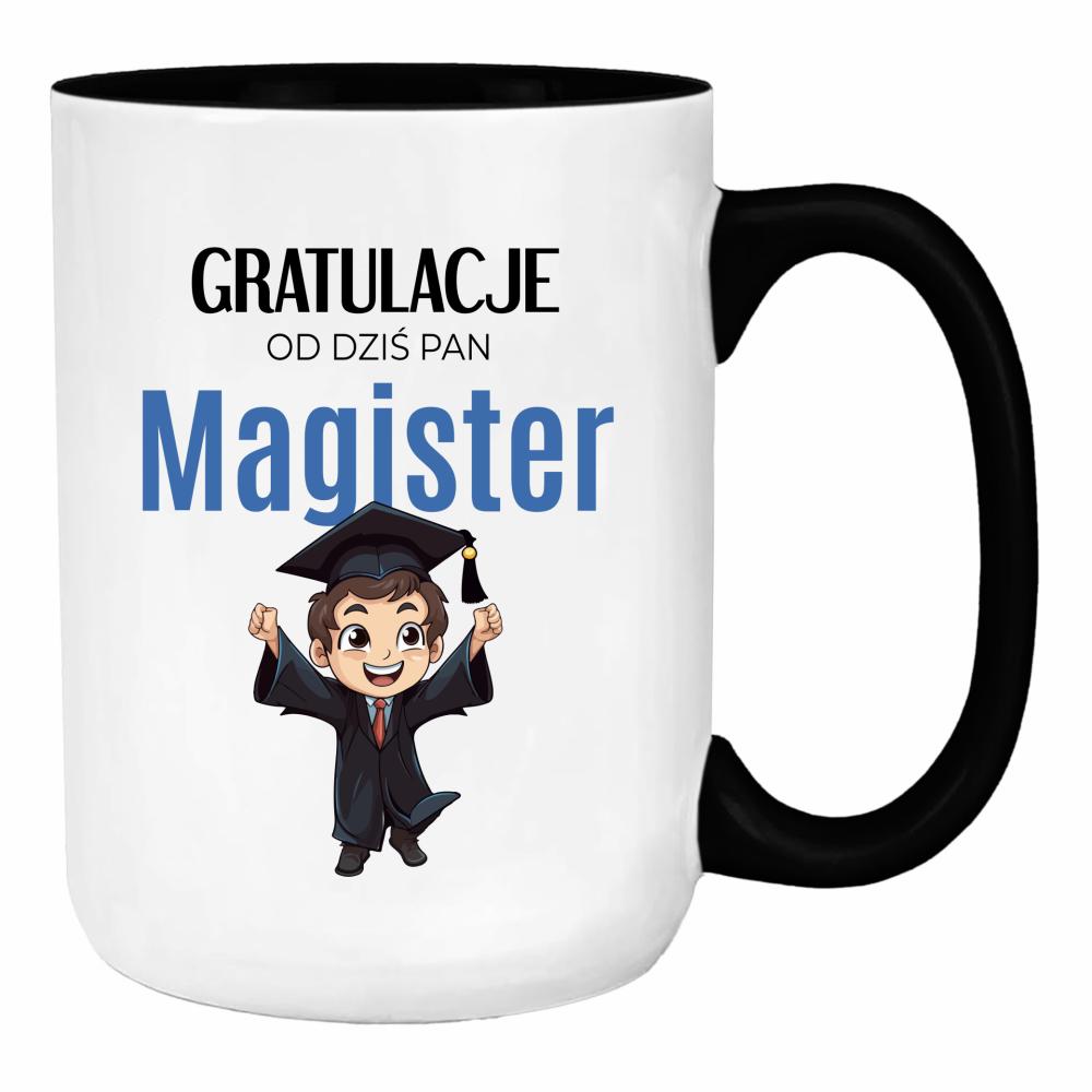 Gratulacje! Od dziś Pan Magister duży kubek ucho kolor
