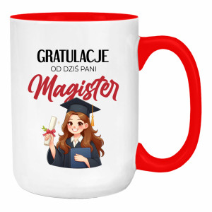 Gratulacje! Od dzisiaj Pani Magister