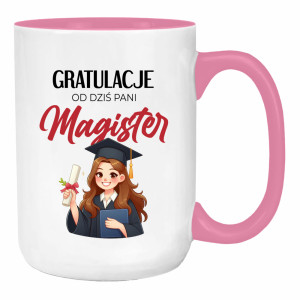 Gratulacje! Od dzisiaj Pani Magister