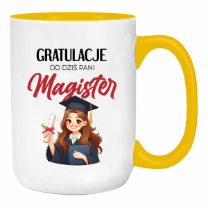 Gratulacje! Od dzisiaj Pani Magister
