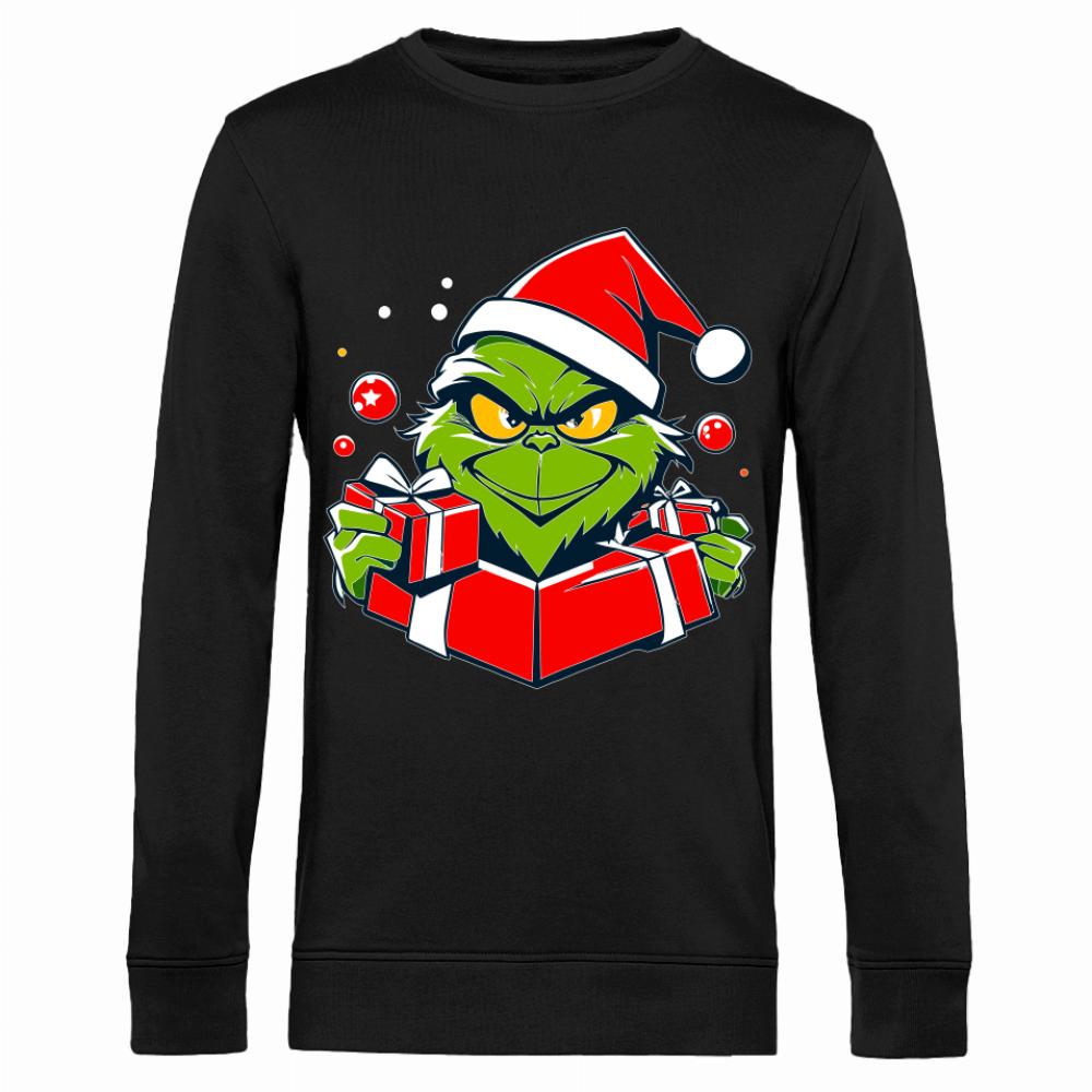 Grinch Christmas1 bluza męska bez kaptura