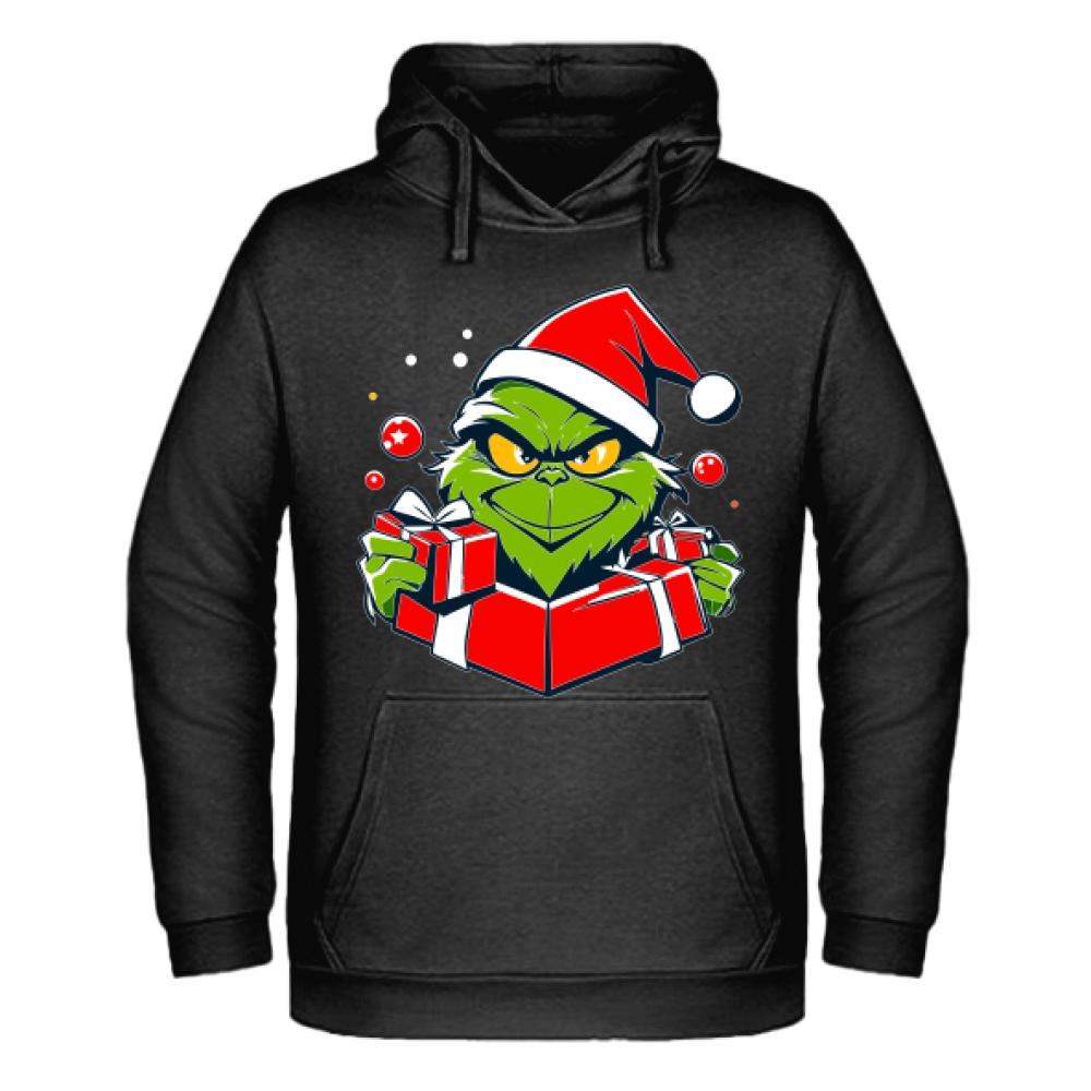 Grinch Christmas1 bluza męska z kapturem