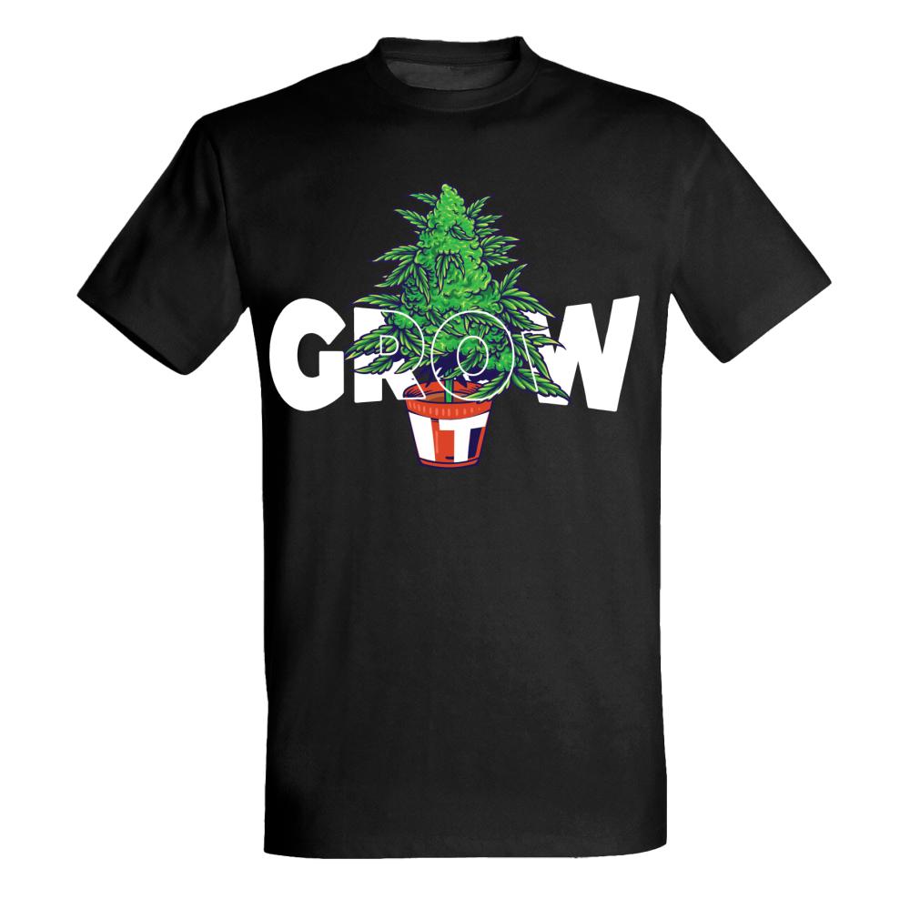 Grow – Rozwijaj się i rośnij! koszulka męska