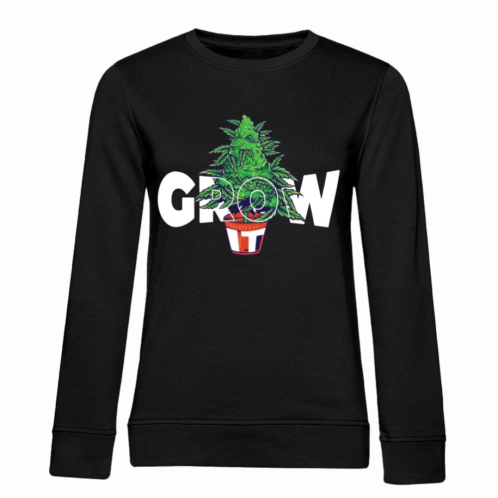 Grow – Rozwijaj się i rośnij! bluza damska bez kaptura