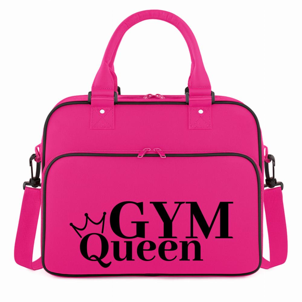 GYM QUEEN 2 torba na siłownie różowa