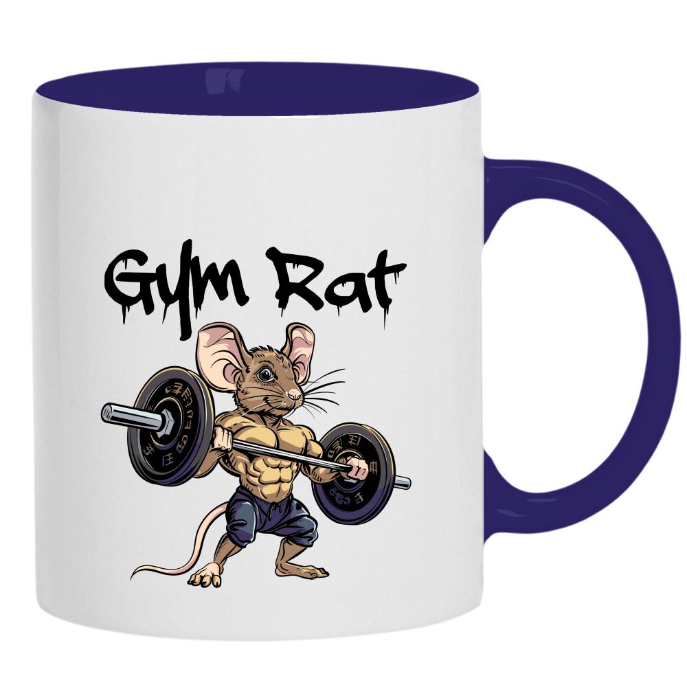 Gym Rat kubek ucho kolor kolor navy