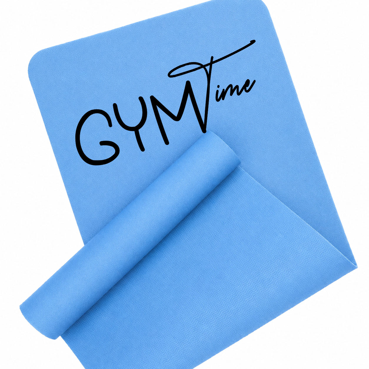 Gym time 2 mata piankowa do ćwiczeń kolor błękitny mata