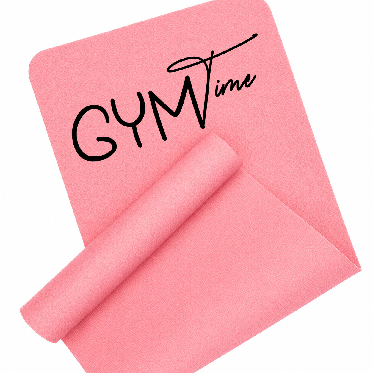 Gym time 2 mata piankowa do ćwiczeń kolor różowy mata