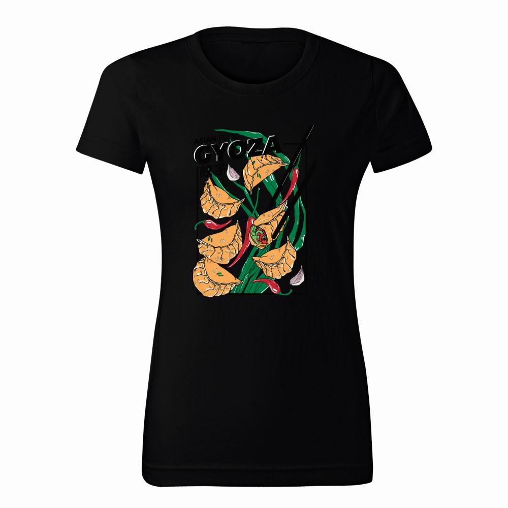 Gyoza koszulka damska kolor red