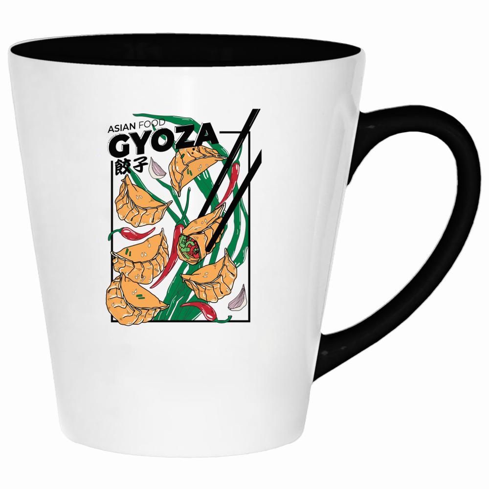 Gyoza kubek latte kolor miętowo zielony