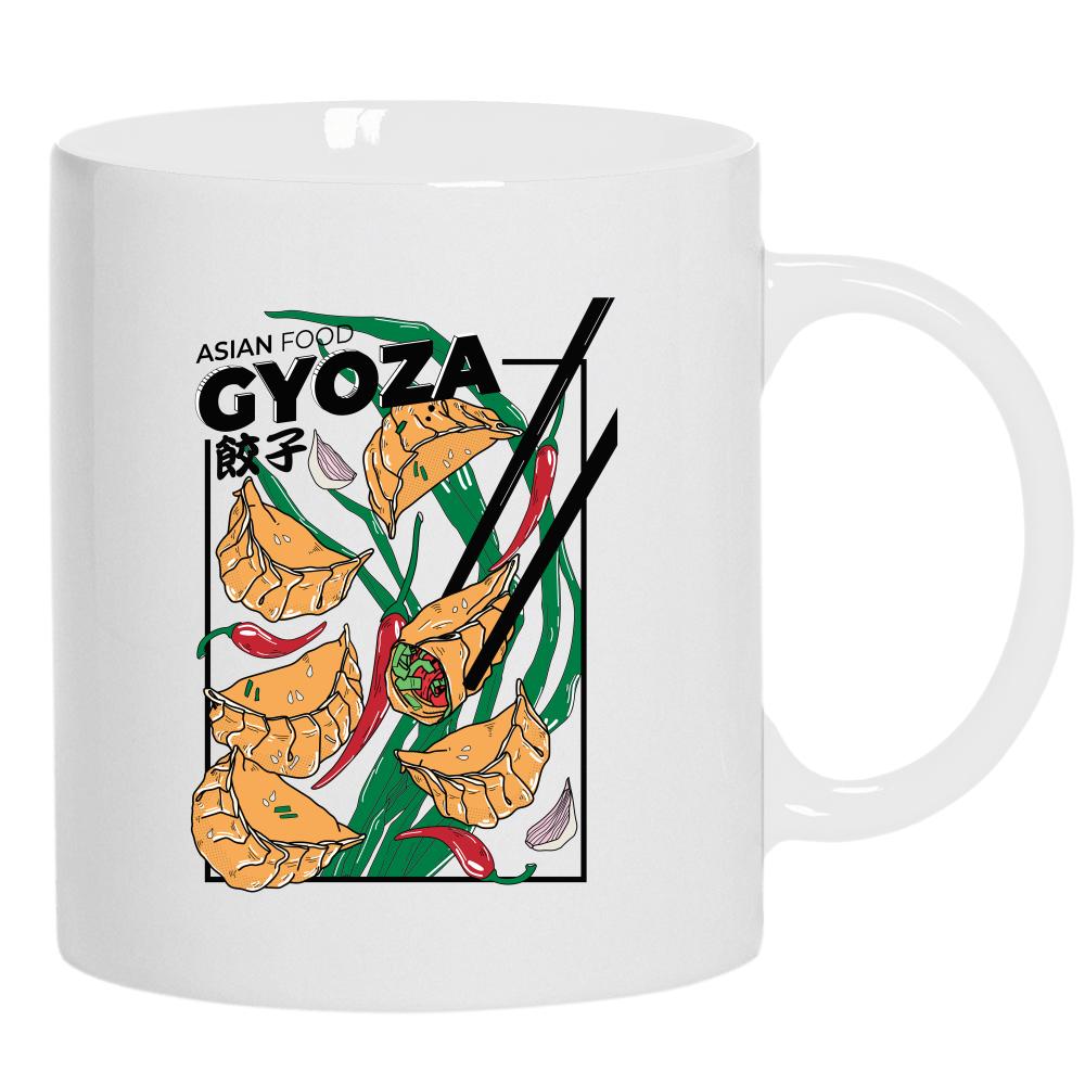 Gyoza kubek ucho kolor kolor biały