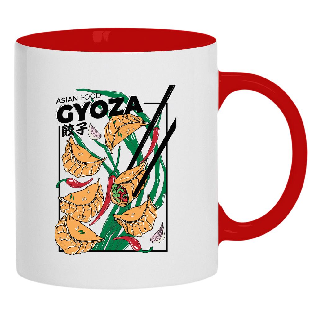 Gyoza kubek ucho kolor kolor limonka