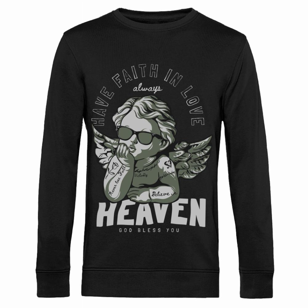 Have Faith in Love 1 bluza męska bez kaptura