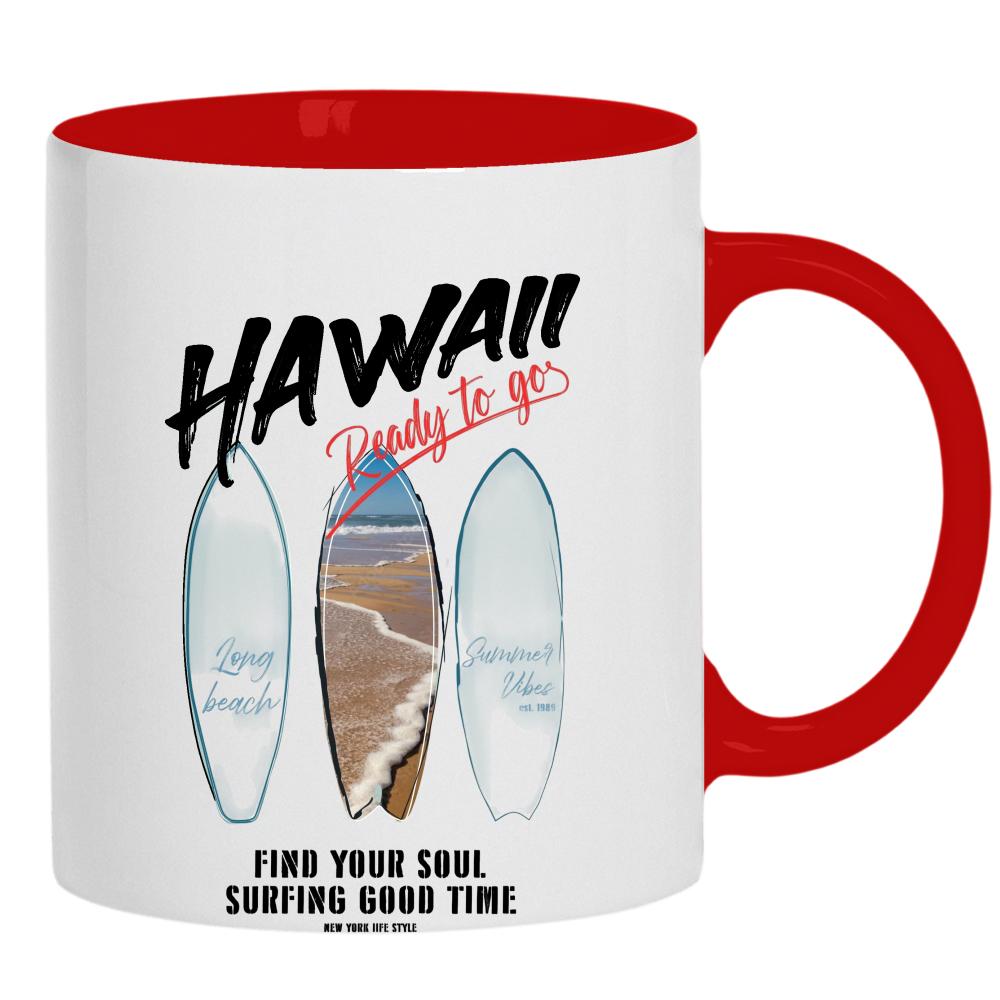 Hawaii Ready to go kubek ucho kolor